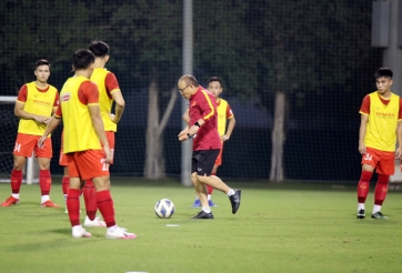U23 Việt Nam tích cực tập luyện trước thềm trận đấu với Kyrgyzstan