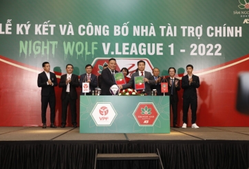 V.League có nhà tài trợ mới trong 3 năm