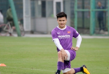 Quang Hải chính thức trở lại tập luyện cùng ĐT Việt Nam sau ồn ào xuất ngoại