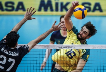 HLV Bernardinho công bố danh sách tập trung đội tuyển nam Brzail