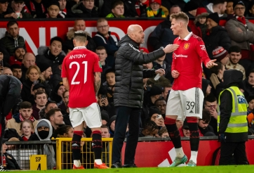 HLV Ten Hag nói rõ về cơ hội đá tiền đạo của McTominay