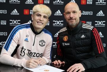 Bị Ten Hag đối xử phũ phàng, Garnacho vẫn chấp nhận một lòng trung thành với MU