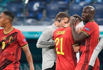 ĐT Bỉ trả giá đắt sau trận thắng trước ĐT Nga ngày ra quân Euro 2021