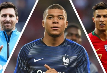 Đồng đội của Messi: 'Mbappe giống Ronaldo hơn Messi'