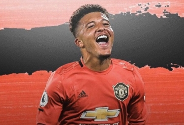 Hé lộ số áo của Sancho tại Man Utd