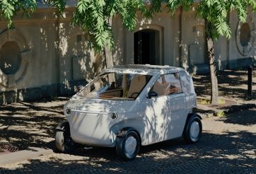 Luvly O - Xe điện siêu nhỏ, giao đến khách hàng dưới 'tháo rời & đóng hộp'