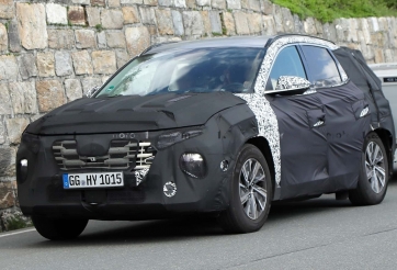Hyundai Tucson 2024 lộ diện trên đường chạy thử