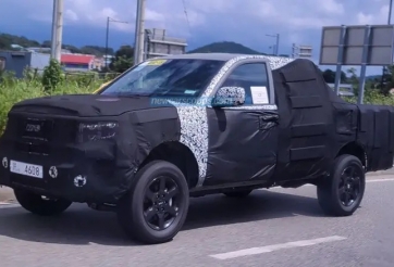 Bán tải mới của Kia lộ diện trên đường chạy thử, sẵn sàng so kè Ford Ranger
