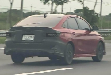 Phiên bản thể thao của Toyota Vios 2024 lần đầu lộ diện, chia sẻ chung động cơ hybrid với Yaris Cross