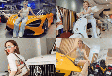 Loạt siêu xe tiền tỷ từng lên sóng cùng hot girl tai tiếng Trang Nemo