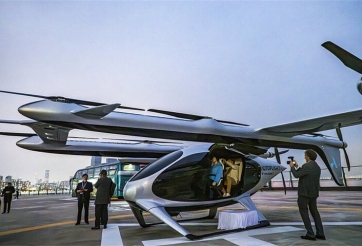 'Taxi bay' điện của Trung Quốc thực hiện thành công chuyến bay liên thành phố đầu tiên trên thế giới