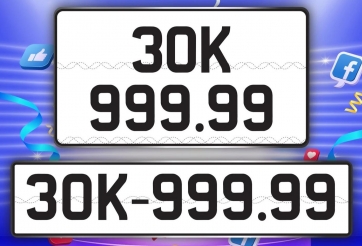 Đấu giá lại biển số 'siêu VIP' 30K-999.99 từng được chốt giá hơn 75 tỷ đồng