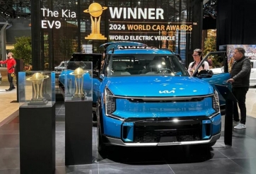Xe điện Kia EV9 'thắng lớn' tại giải thưởng Ô tô thế giới của năm 2024