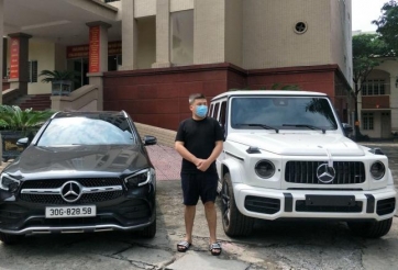 Cận cảnh dàn xế sang bị thu giữ trong vụ triệt phá đường dây đánh bạc nghìn tỷ ở Hà Nội