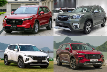 Loạt SUV hạng C chạy đua giảm giá, quyết đấu 'ông hoàng doanh số' Mazda CX-5