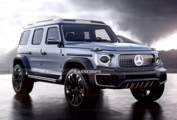 Xem trước thiết kế 'tiểu Mercedes G-Class' chạy điện: Ngoại hình hầm hố, trang bị xịn sò