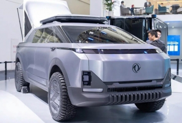 Vén màn bán tải Trung Quốc có thiết kế giống Tesla Cybertruck, mạnh hơn 1.300 mã lực