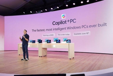 Microsoft trình làng loạt máy tính cá nhân tích hợp sẵn AI