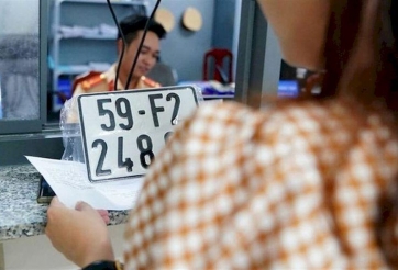 Từ tháng 08/2024, chủ xe có thể bấm biển số trên VNeID khi đăng ký xe lần đầu