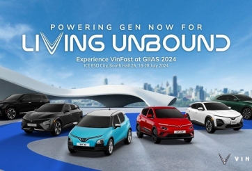 VinFast mang xe tay lái nghịch đến tham gia Triển lãm Ô tô Quốc tế Gaikindo Indonesia (GIIAS) 2024