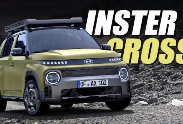Vén màn Hyundai Inster Cross - SUV điện cỡ nhỏ với thiết kế 'bụi bặm'