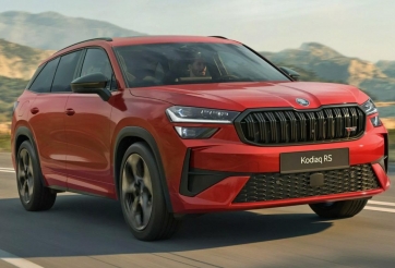 Skoda Kodiaq 2025 - đối thủ Hyundai Santa Fe có thêm phiên bản RS thể thao