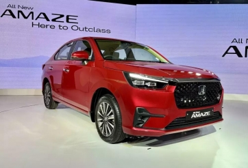 Honda Amaze 2025 trình làng: Sedan nhỏ nhất của hãng Nhật, giá quy đổi từ 240 triệu đồng
