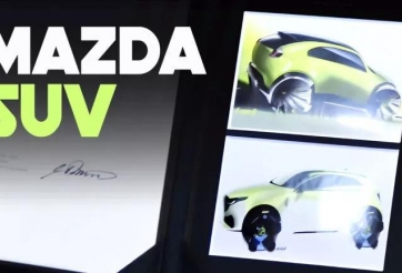 Mazda vô tình hé lộ mẫu SUV cỡ nhỏ mới qua một bản phác thảo