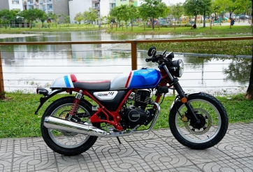 Mô tô đậm chất chơi Honda CGX150 Cafe Racer về Việt Nam với giá hơn 78 triệu đồng