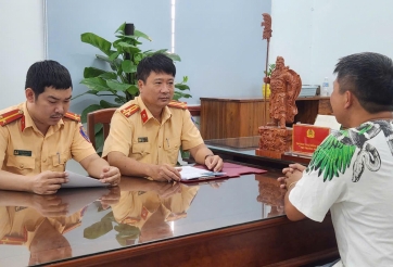 Bình Định: Tưởng 'lách' được luật, hai người đi nộp phạt thay bị camera giám sát giao thông lật tẩy