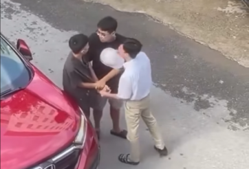 Bắc Giang: Điều tra vụ hai bố con khống chế nam thanh niên giữa đường sau va chạm giao thông