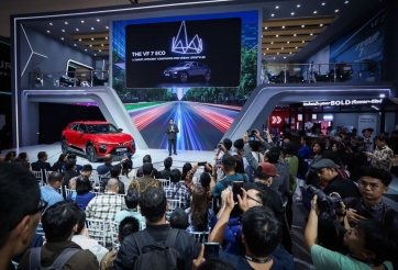 Dàn xe điện VinFast 'đổ bộ' triển lãm GIIAS 2025: VF 7 lần đầu ra mắt Indonesia