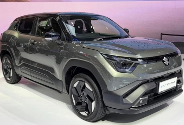 Cận cảnh SUV điện Suzuki eVitara tại Đông Nam Á, tầm vận hành có thể tới 500 km/sạc
