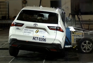 Bị chê vỏ 'mỏng', Toyota Yaris Cross vẫn đạt 5 sao an toàn ASEAN NCAP