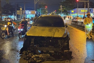 Liên tiếp xảy ra ba vụ cháy ô tô chỉ trong hai ngày, may mắn không có thiệt hại về người