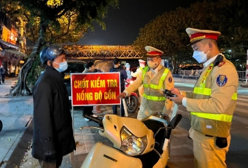 Tết Nguyên đán Bính Ngọ 2026: CSGT tăng cường xử lý vi phạm nồng độ cồn ngay từ mùng 1