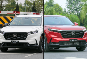 Cùng là Honda CR-V bản L, cấu hình hybrid và thuần xăng khác nhau ra sao?
