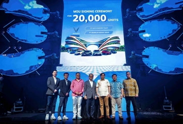 VinFast tăng tốc tại Indonesia với đơn hàng 20.000 ô tô điện cho dịch vụ vận tải