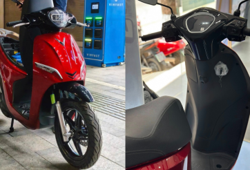 Cận cảnh VinFast Feliz II vừa về đại lý: Giá từ 24,9 triệu đồng, chạy tối đa 156 km khi lắp 2 pin