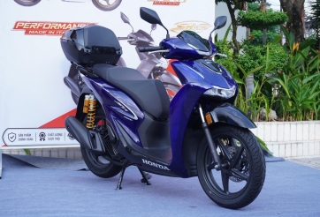 Honda SH Vetro Blue 2026 nhập Ý về Việt Nam, giá cao gấp đôi SH lắp ráp trong nước