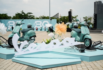 Vespa ra mắt bộ ba phiên bản kỷ niệm 80 năm tại Việt Nam: Màu sơn hoài cổ, Sprint 180cc lần đầu xuất hiện