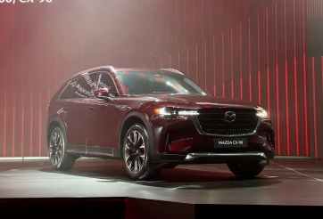 Mazda CX-90 trình làng khách Việt: Hai cấu hình động cơ hybrid, giá từ 1,899 tỷ đồng