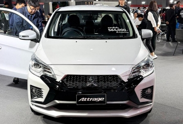 Mitsubishi Attrage 2026 cập bến Đông Nam Á: Nâng cấp thiết kế, bản tiêu chuẩn đã có ADAS