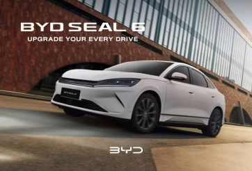 BYD Seal 6 bản tiêu chuẩn mới ra mắt tại thị trường gần Việt Nam, giá quy đổi hơn 630 triệu đồng