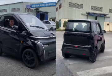 Nano S05 lộ diện tại Việt Nam: Xe điện 2 chỗ nhỏ gọn, chạy tối đa 150 km/sạc
