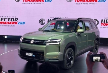 MG Hector Tomahawk trình làng: Có cả bản EV và PHEV, chạy tối đa 1.100 km
