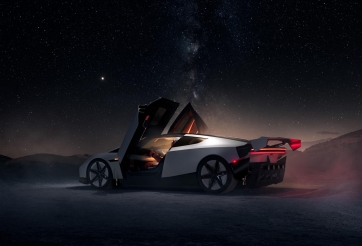 Tesla Roadster trình diễn nhào lộn trên không như phim viễn tưởng, nhưng xe bán ra liệu có làm được?