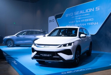 SUV plug-in hybrid BYD Sealion 5 chính thức trình làng tại Việt Nam, giá ưu đãi từ 659 triệu đồng