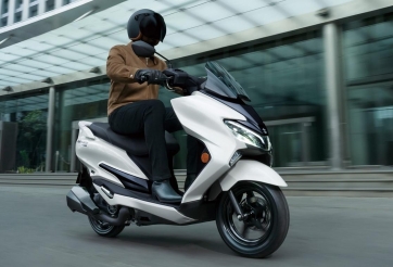 Xe tay ga Suzuki Burgman Street lộ tín hiệu sẽ trở lại Việt Nam, 'ăn xăng' ít hơn Honda Lead