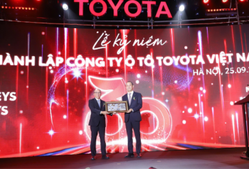 Những dấu ấn làm nên hành trình 30 năm rực rỡ của Toyota Việt Nam